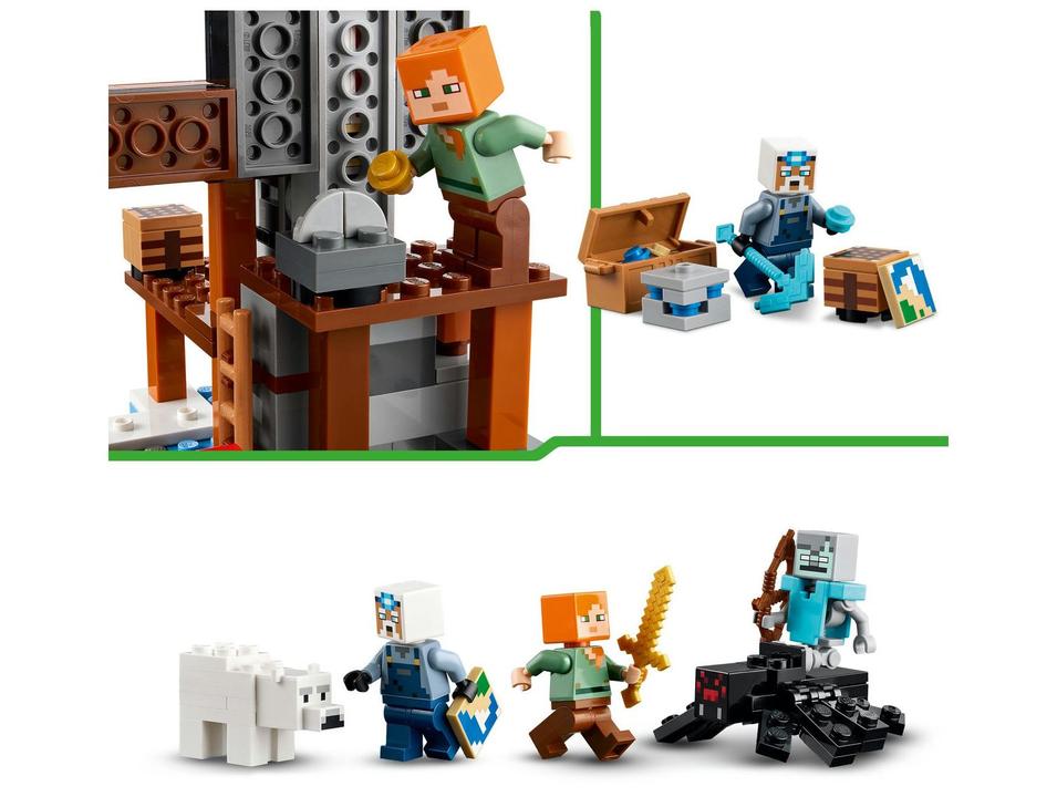 LEGO A Mina da Picareta 21277 530 Peças - 4