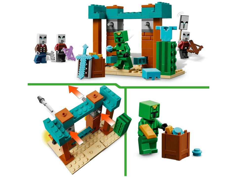 LEGO A Patrulha de Illagers no Deserto 21267 - 4