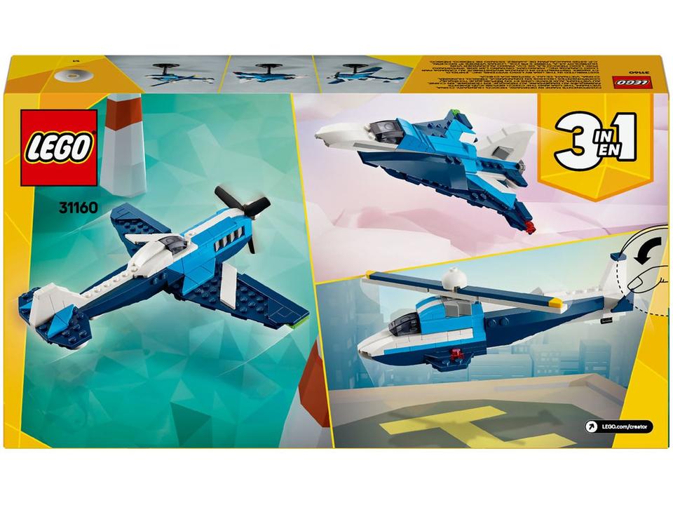 LEGO Aeronave: Avião de Corrida 3 em 1 31160 - 9