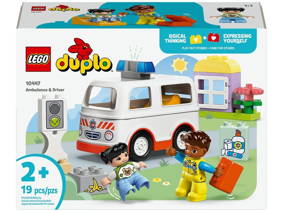 LEGO Ambulância e Motorista 10447 - 8