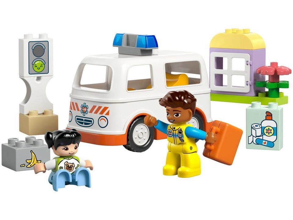 LEGO Ambulância e Motorista 10447 - 7