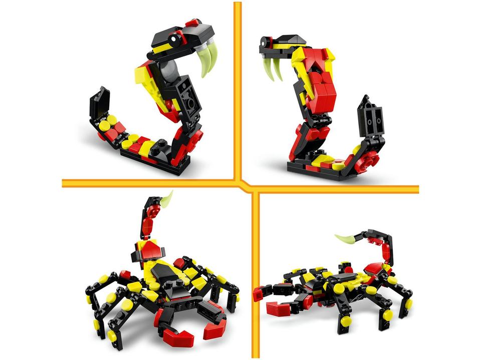 LEGO Animais Selvagens: Aranha Surpreendente - 5