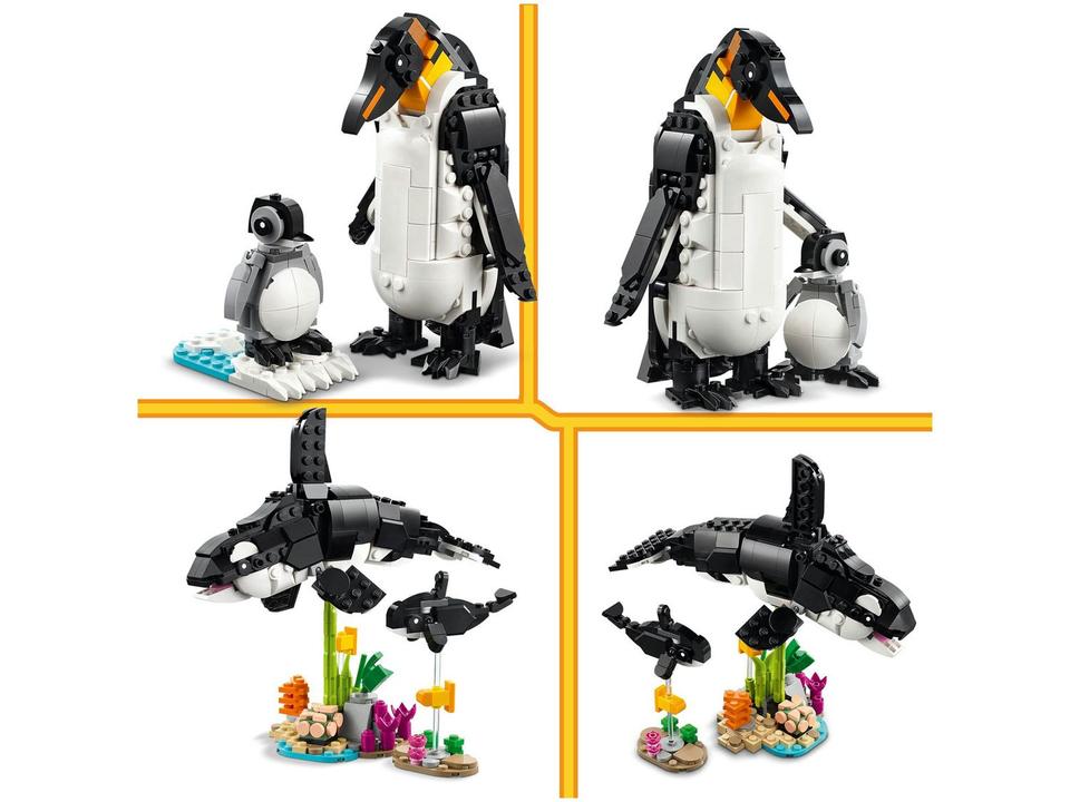 LEGO Animais Selvagens: Família de Pandas 3 em 1 - 4