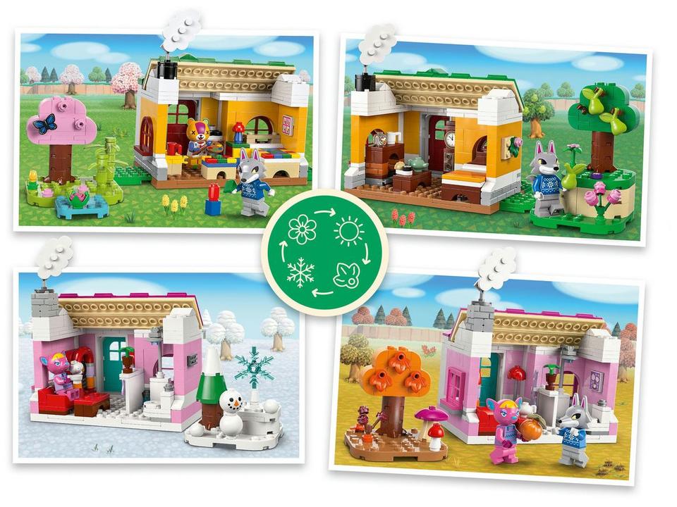 LEGO Animal Crossing Casas Criativas: Estações do - 7