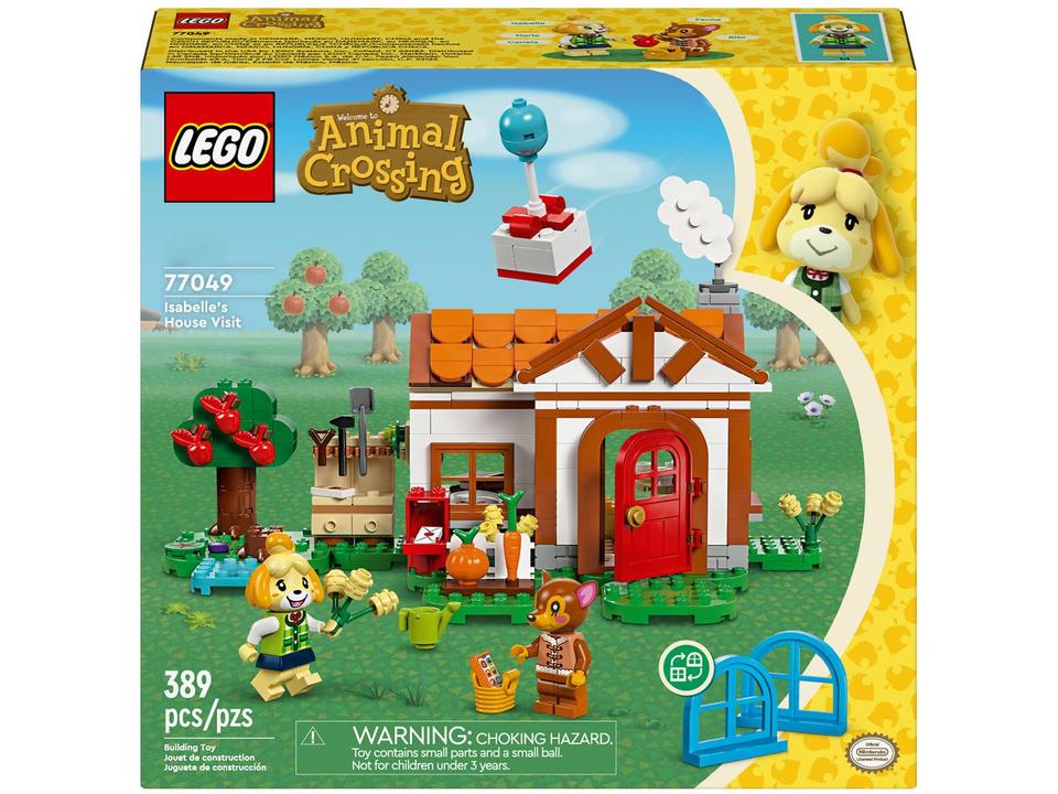 LEGO Animal Crossing Visita de Isabelle 77049 - 1