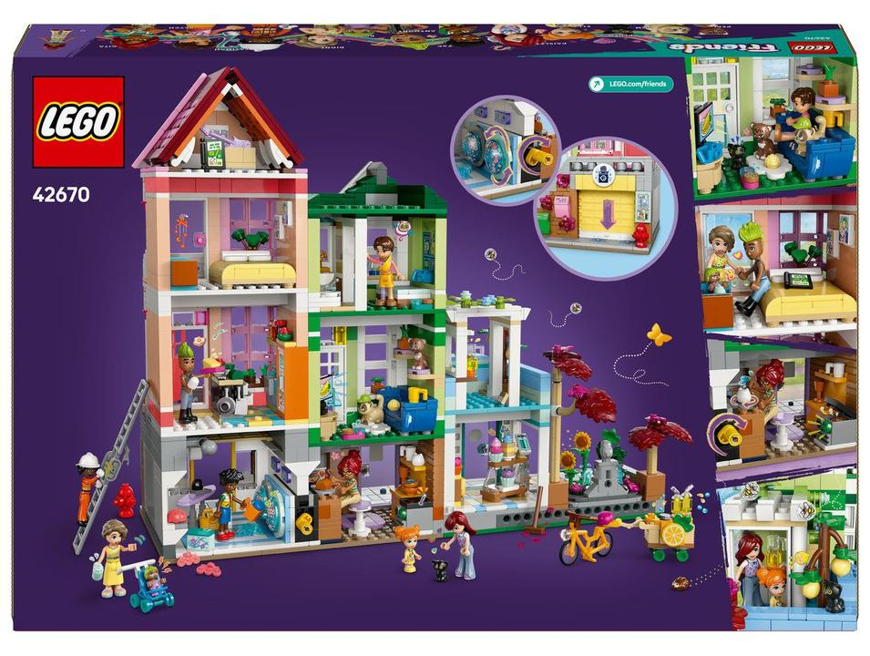 LEGO Apartamentos e Lojas de Heartlake City 42670 - 8