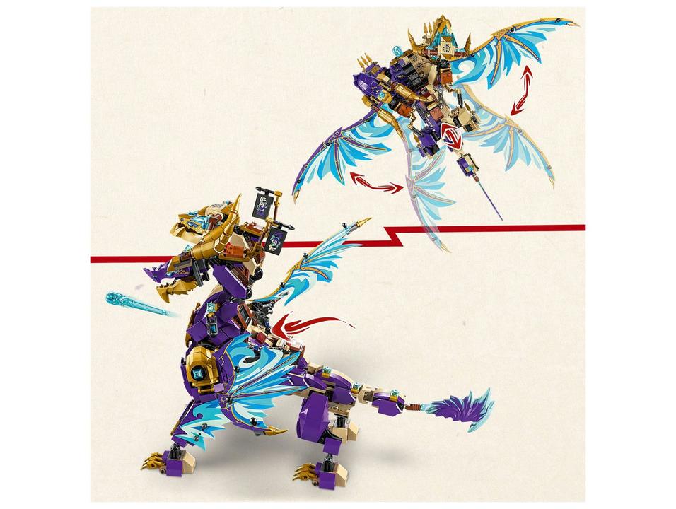 LEGO Arco Dragão de Foco 71836 869 Peças - 4