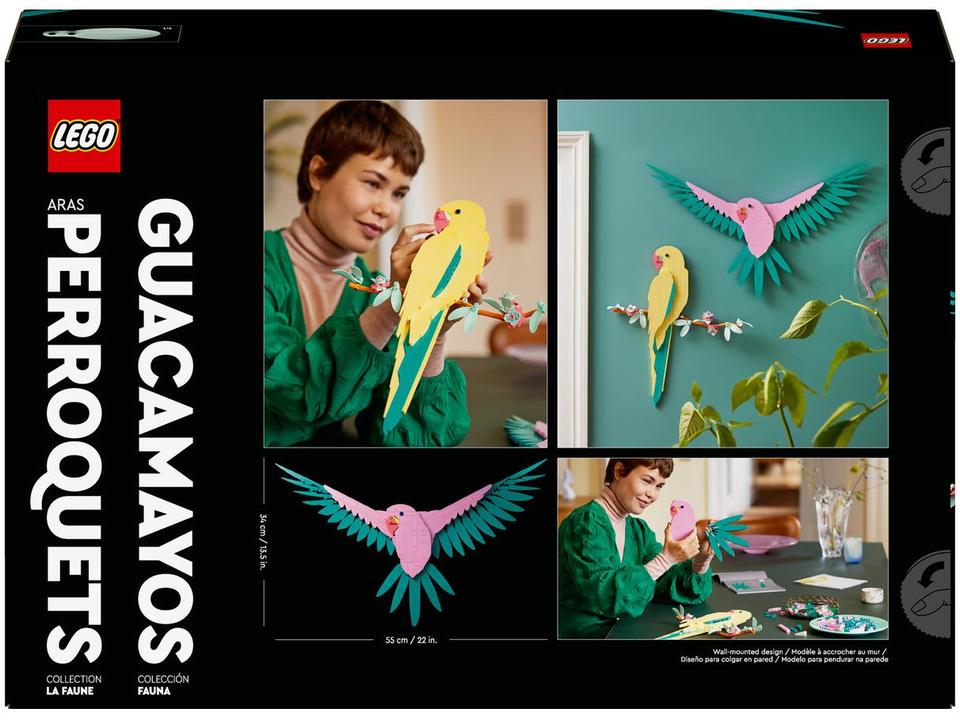 LEGO Art A Coleção de Fauna Araras 31211 - 9
