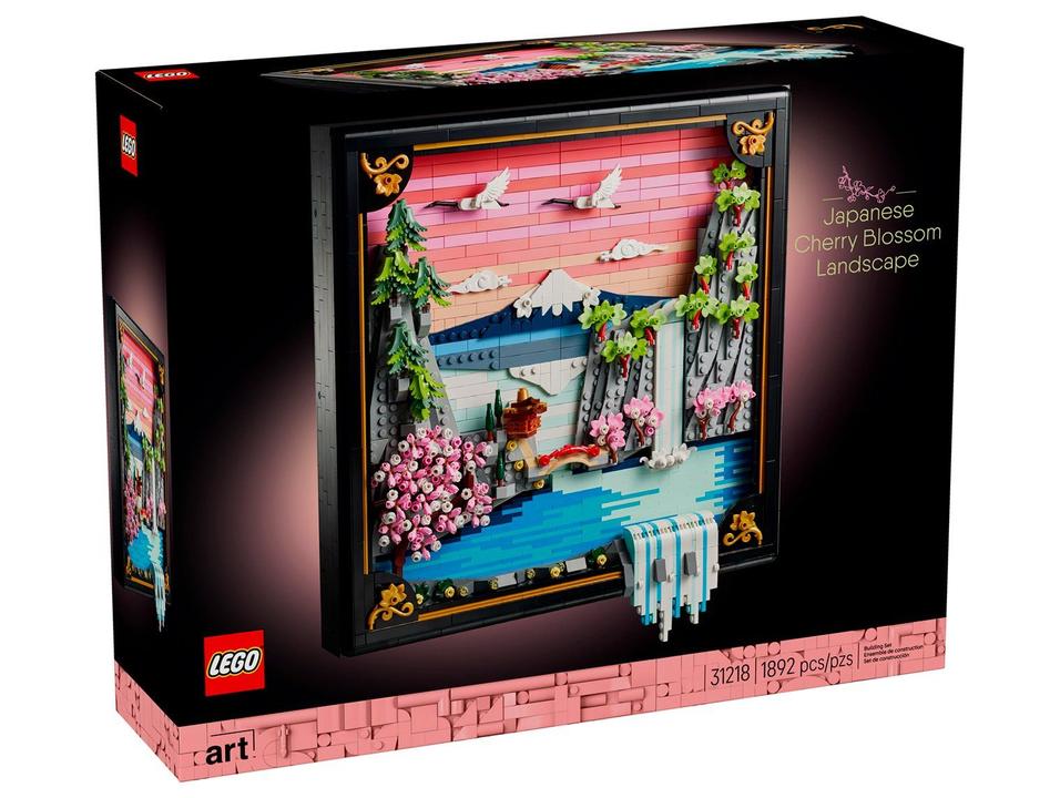 LEGO Art Paisagem Japonesa com Cerejeira 31218 - 5