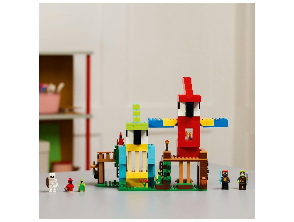 LEGO As Casas dos Papagaios 21282 535 Peças - 4
