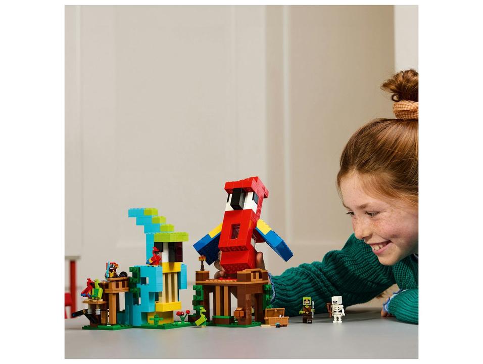 LEGO As Casas dos Papagaios 21282 535 Peças - 2