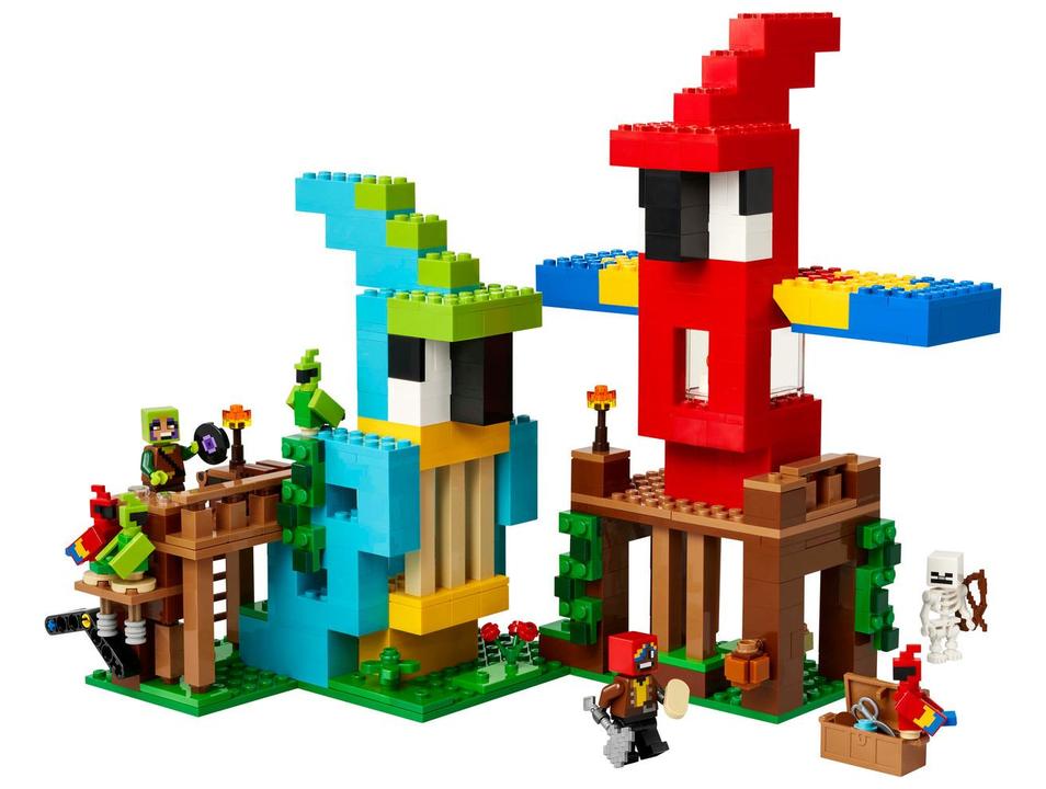 LEGO As Casas dos Papagaios 21282 535 Peças - 7