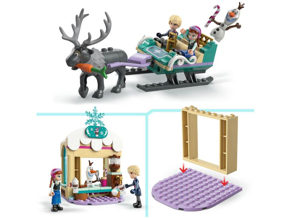 LEGO Aventura de Trenó da Anna 43256 - 5