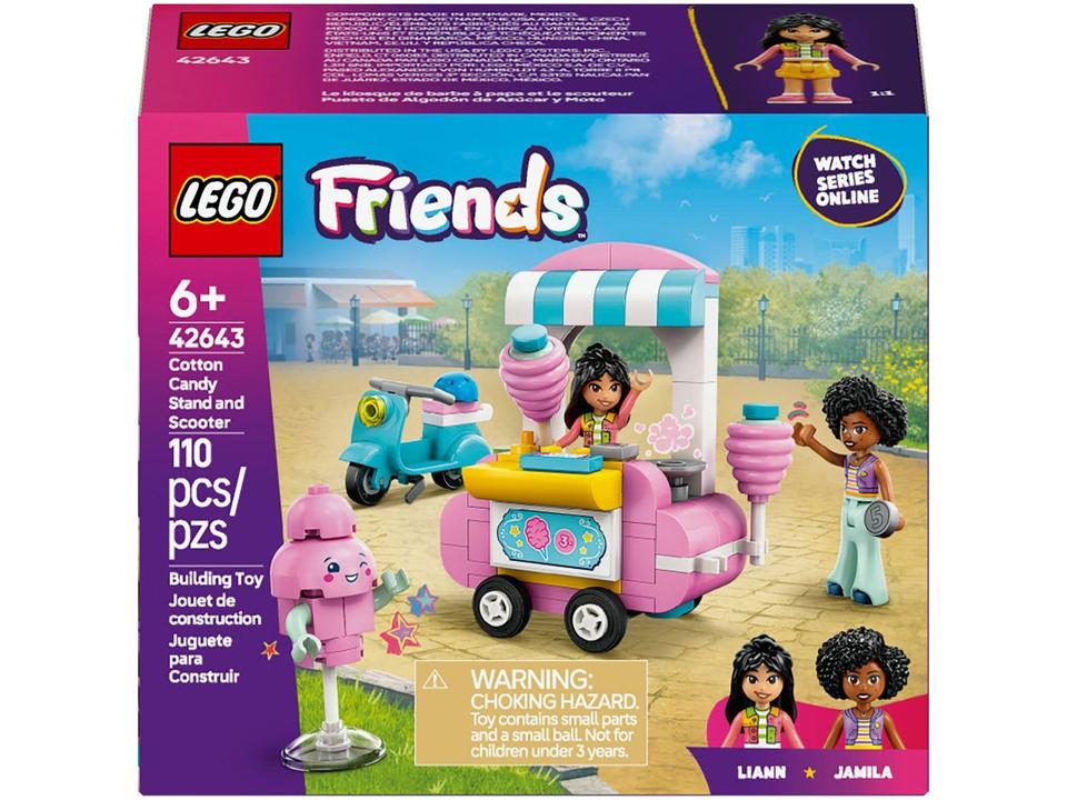 LEGO Barraca de Algodão-doce e Motocicleta 42643 - 8