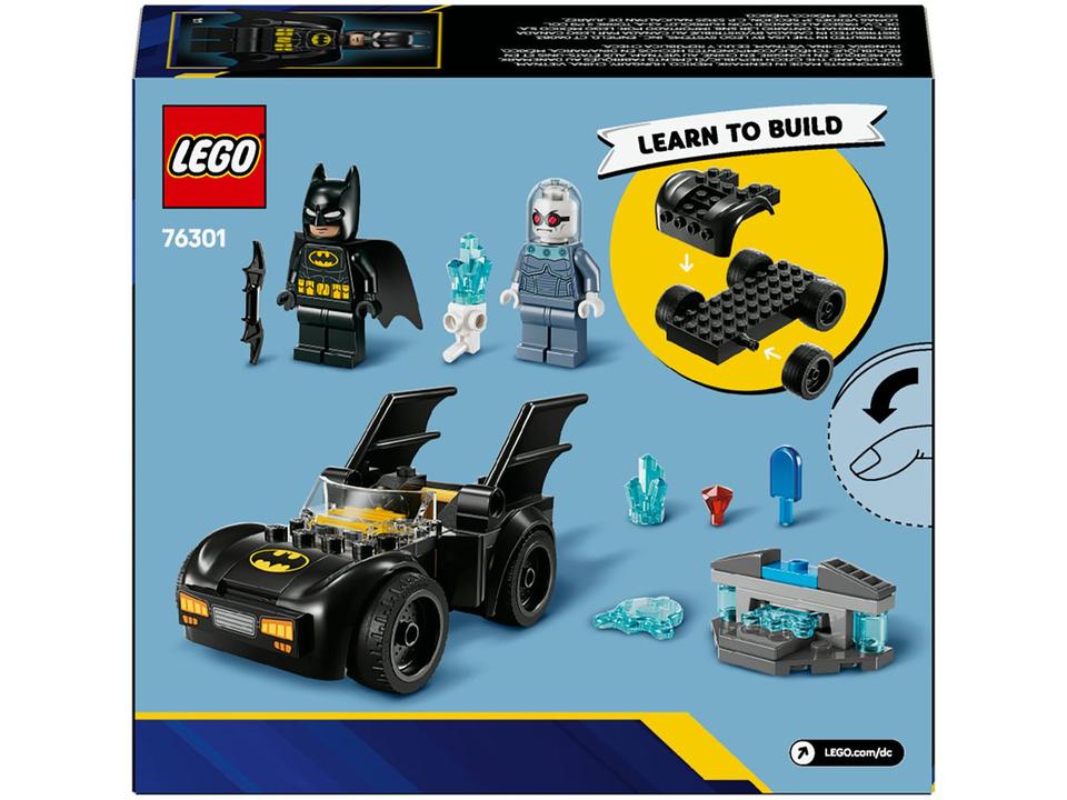 LEGO Batman e Batmóvel vs Sr Frio 76301 - 9