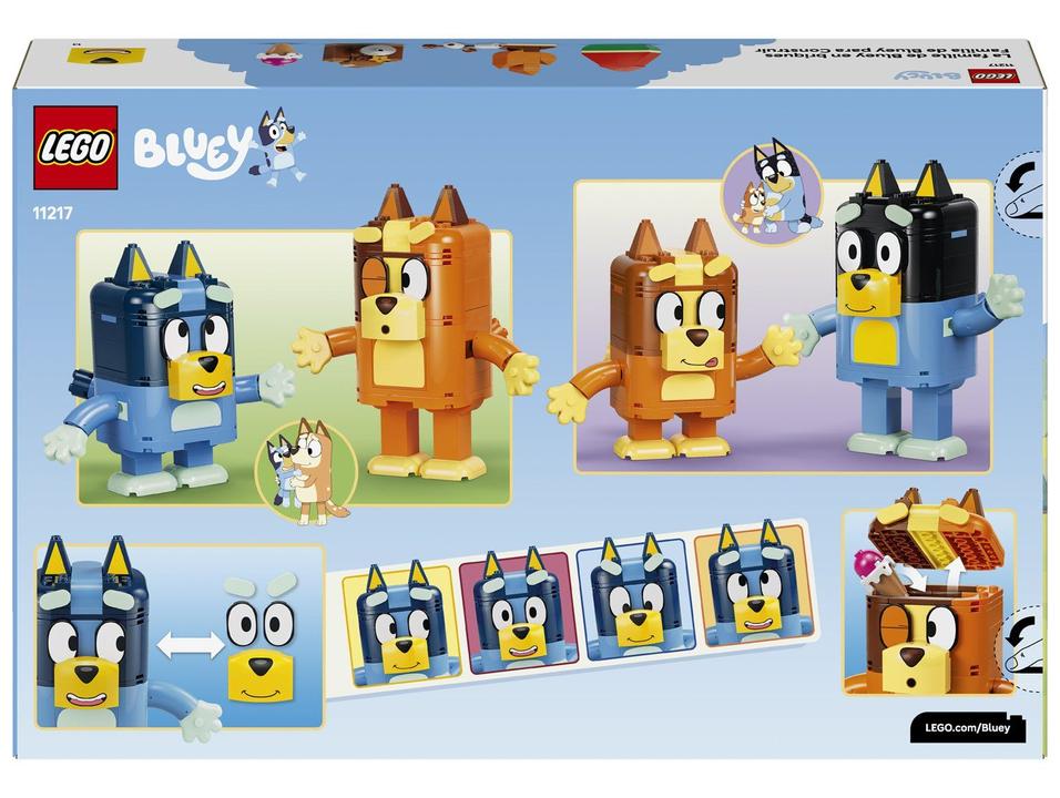 LEGO Bluey Família Bluey de Blocos - 6