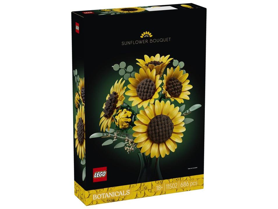 LEGO Botanicals Buquê de Girassóis 11502 686 Peças - 5
