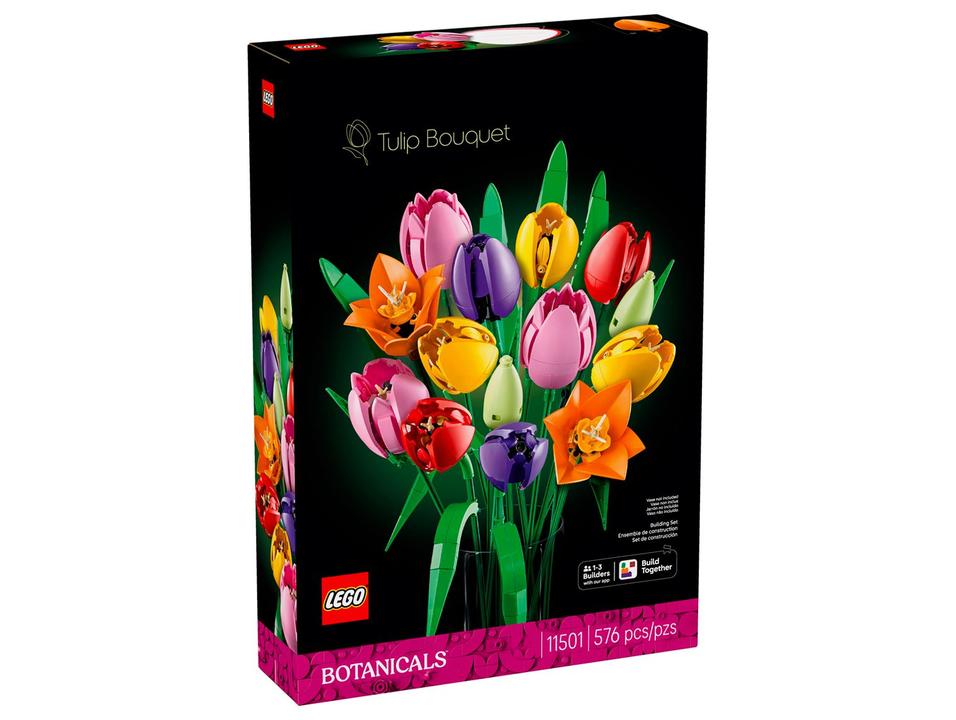 LEGO Botanicals Buquê de Tulipas 11501 576 Peças - 5