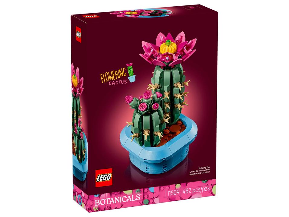 LEGO Botanicals Cacto Florido 11509 482 Peças - 5