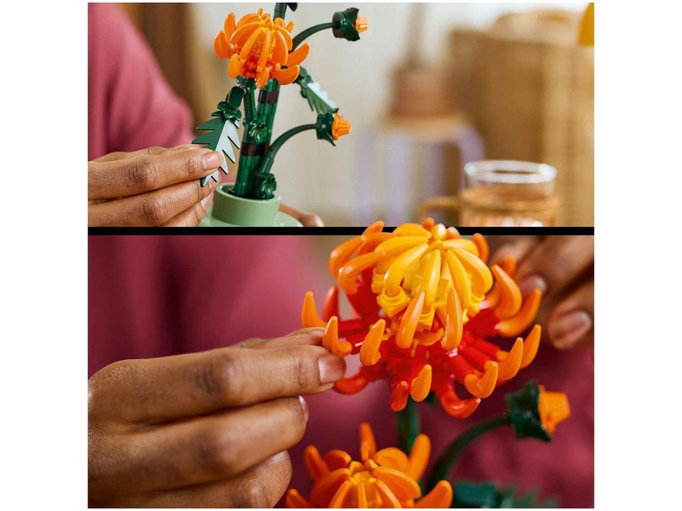 LEGO Botanicals Crisântemo 10368 278 Peças - 4