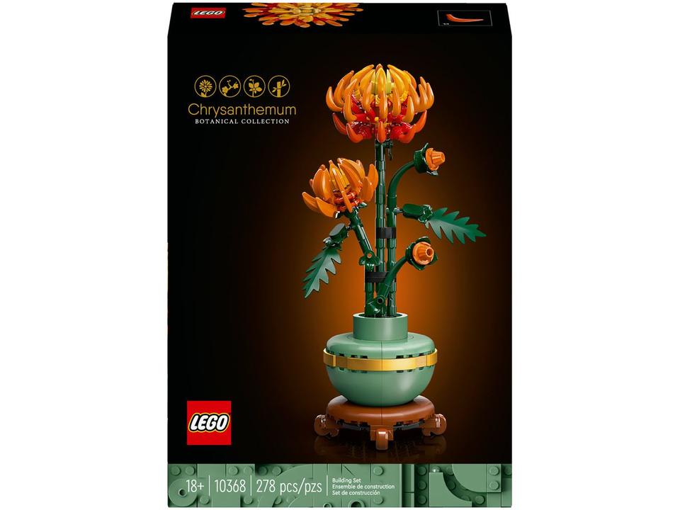 LEGO Botanicals Crisântemo 10368 278 Peças - 6