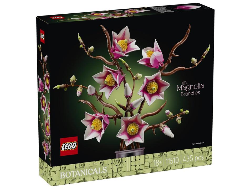 LEGO Botanicals Galhos de Magnólia 11510 435 Peças - 4