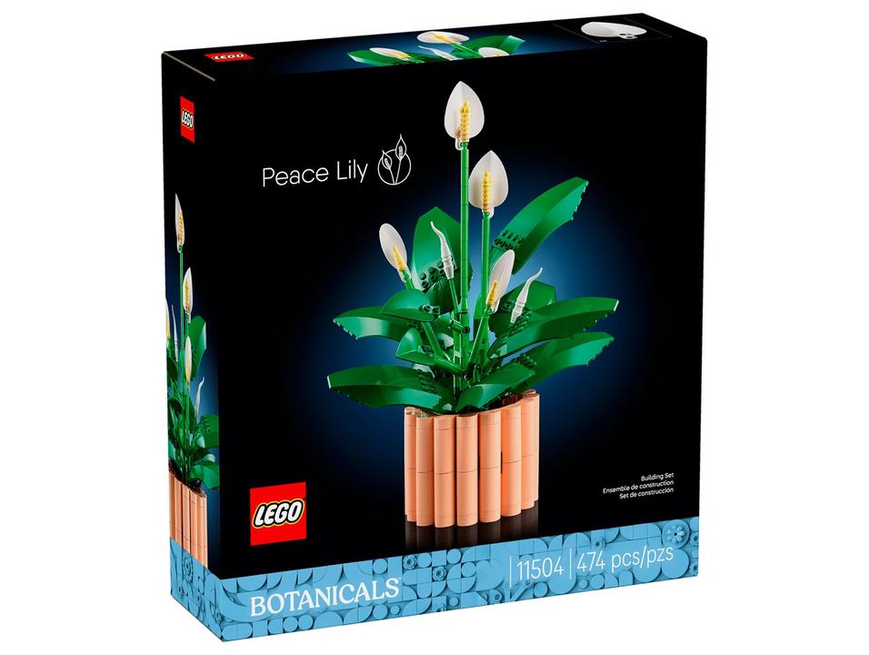LEGO Botanicals Lírio-da-paz 11504 474 Peças - 4