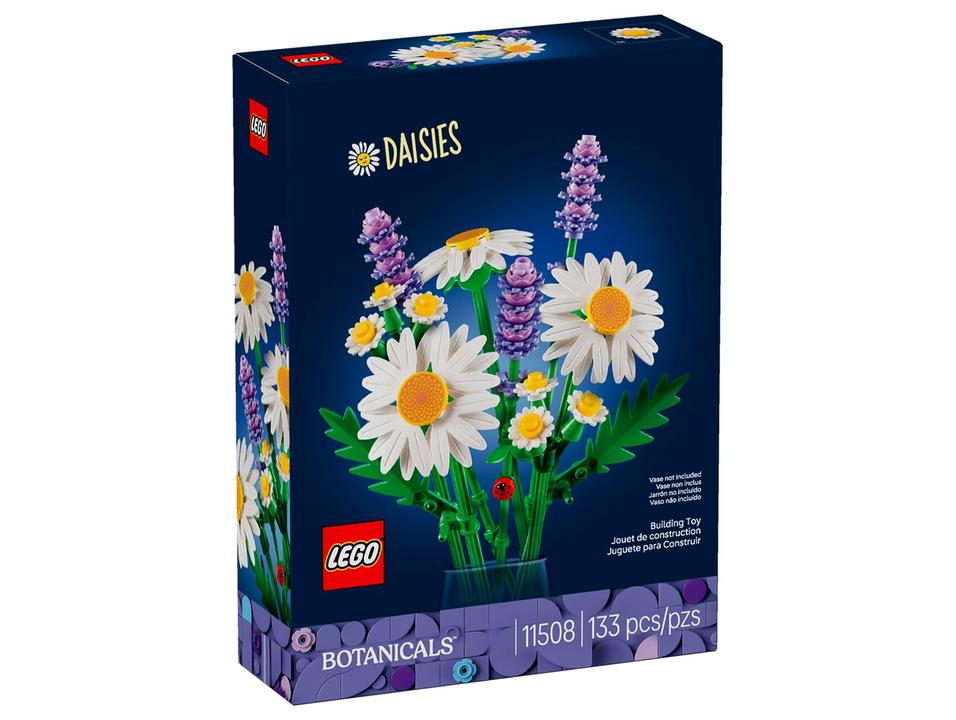 LEGO Botanicals Margaridas 11508 133 Peças - 5