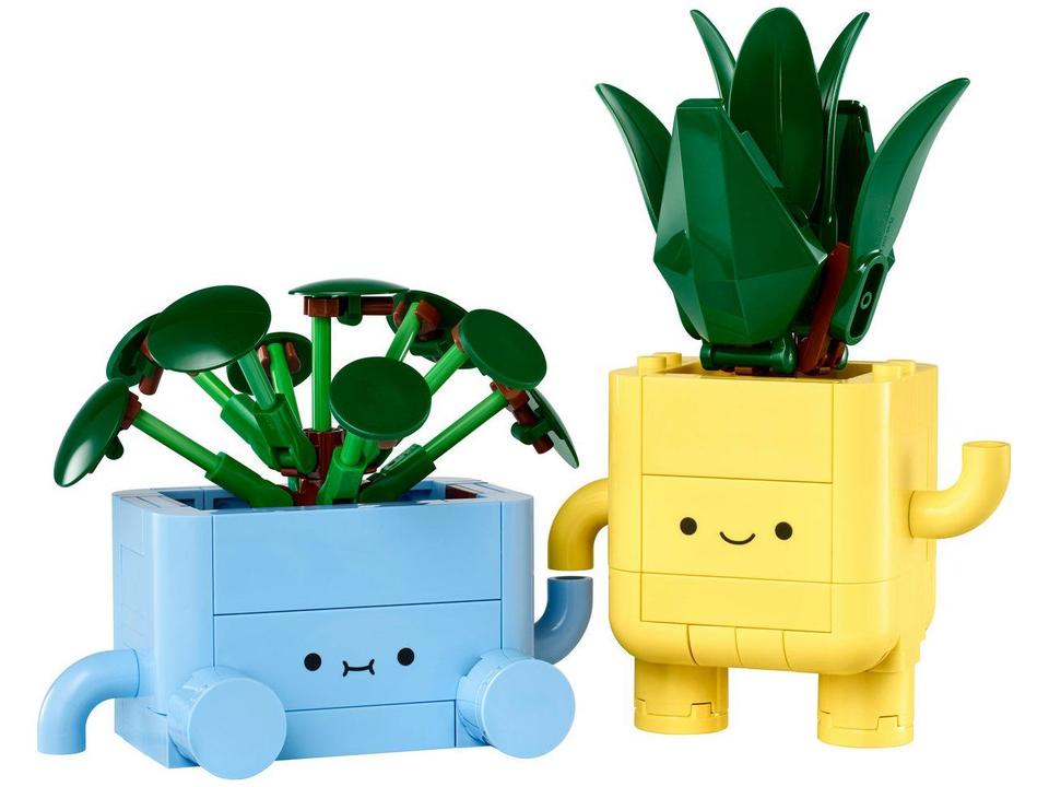 LEGO Botanicals Plantas Felizes 10349 217 Peças - 4