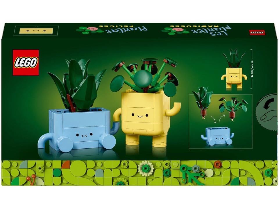 LEGO Botanicals Plantas Felizes 10349 217 Peças - 9