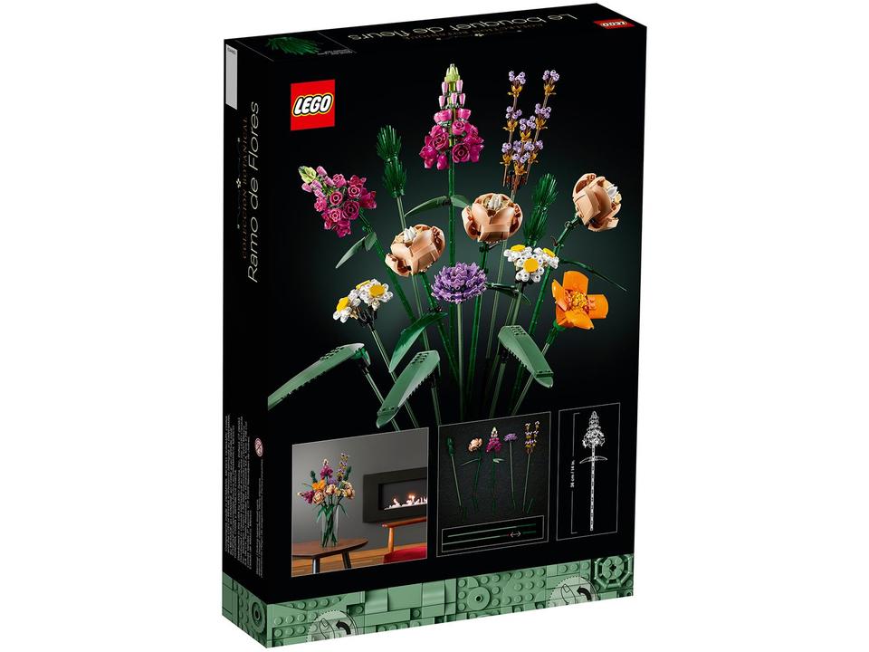 LEGO Buquê de Flores 756 Peças - 7