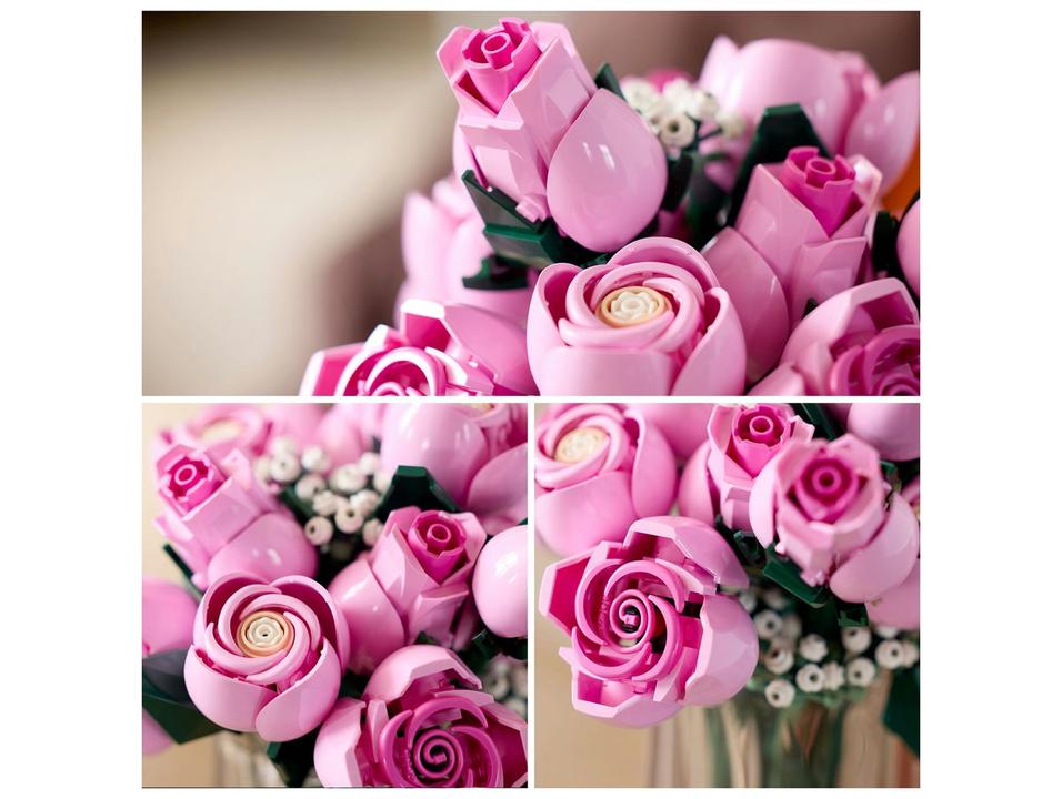 LEGO Buquê de Rosas Cor de Rosa 10374 - 5