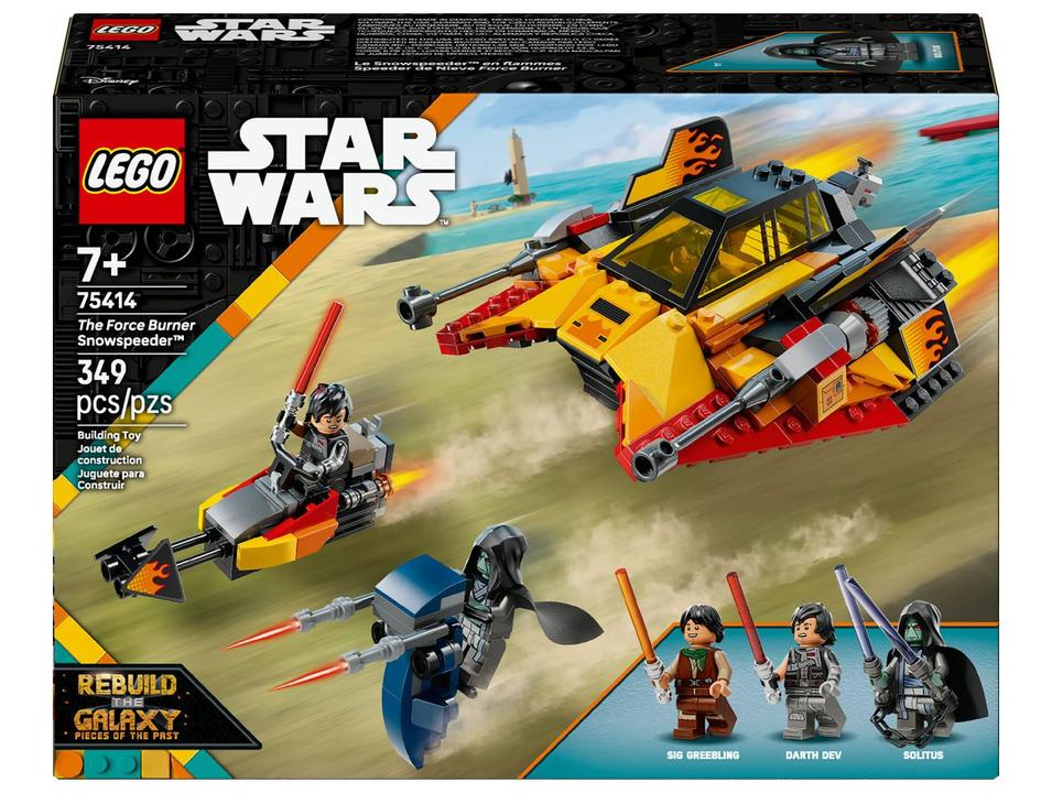 LEGO Burner Snowspeeder da Força 75414 349 Peças - 8