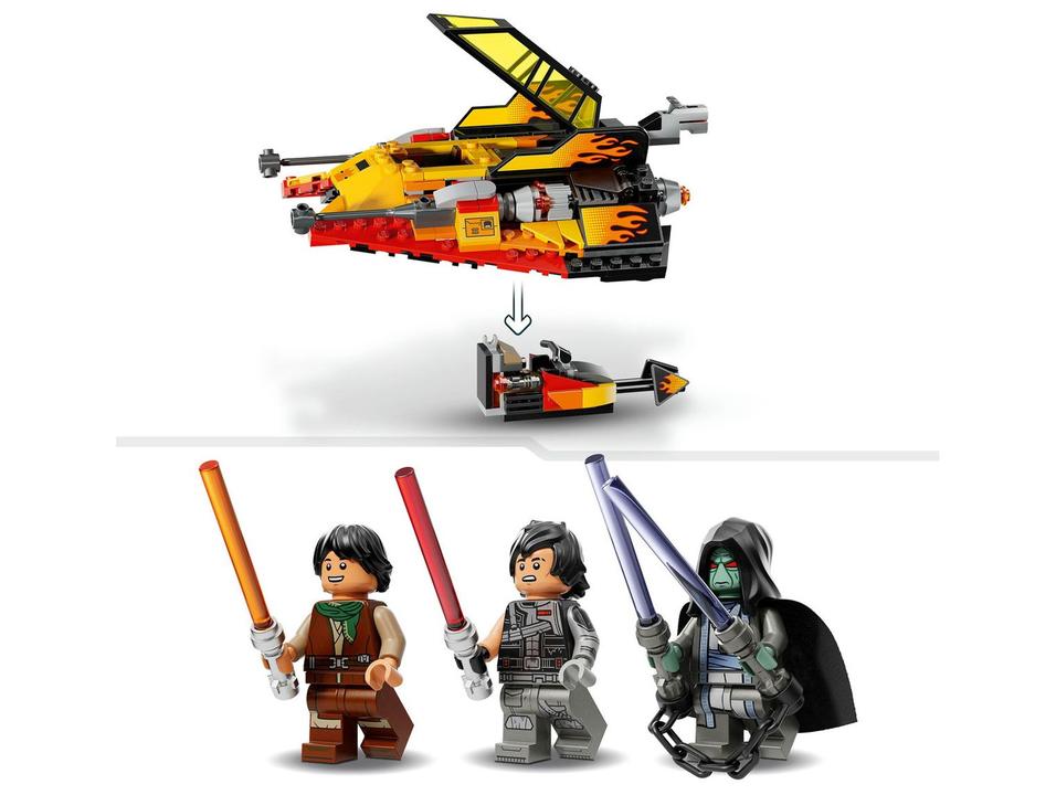 LEGO Burner Snowspeeder da Força 75414 349 Peças - 4