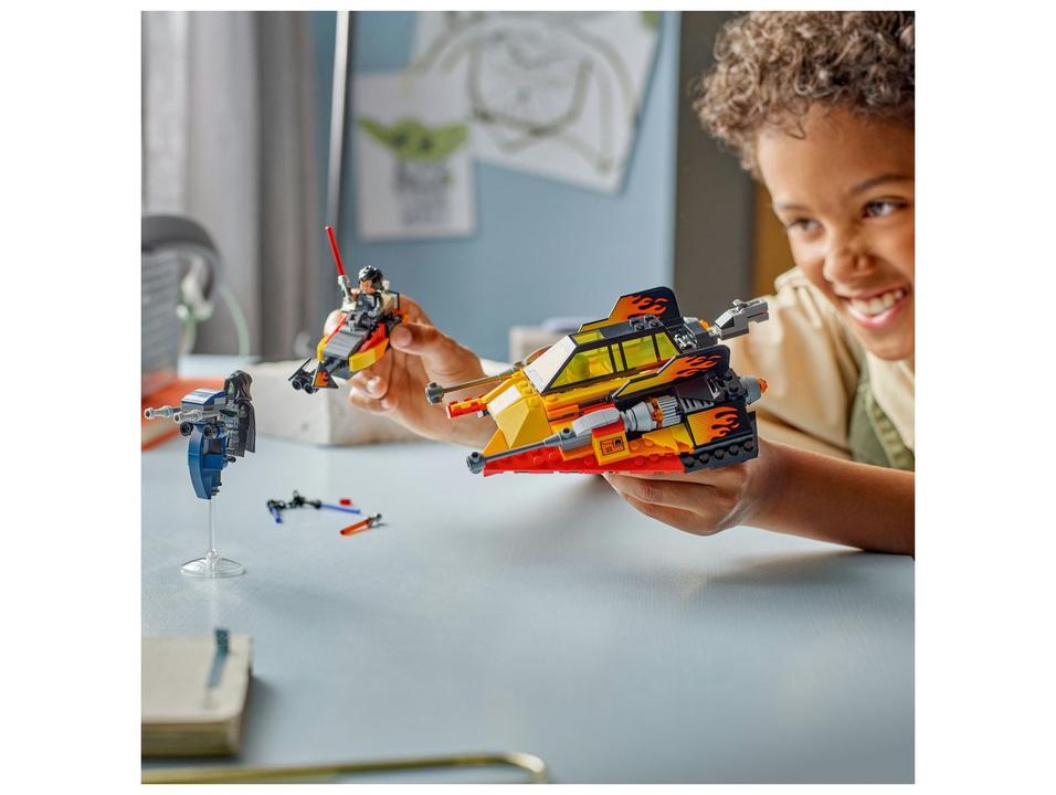 LEGO Burner Snowspeeder da Força 75414 349 Peças - 2