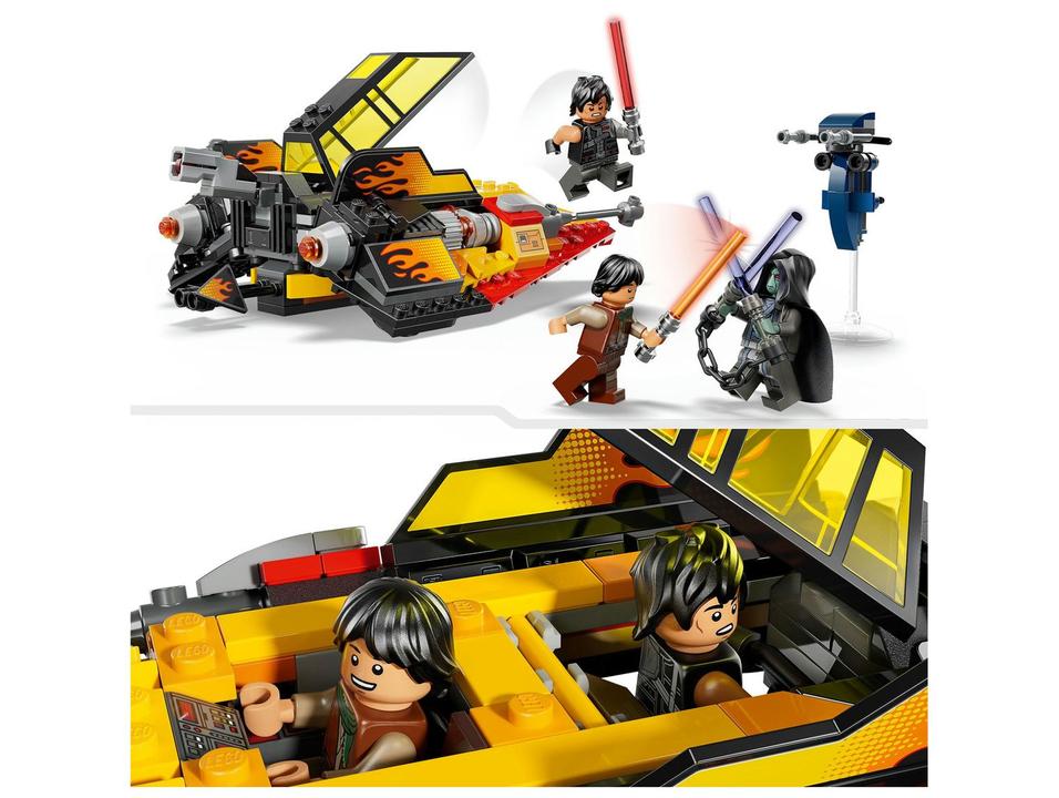 LEGO Burner Snowspeeder da Força 75414 349 Peças - 5