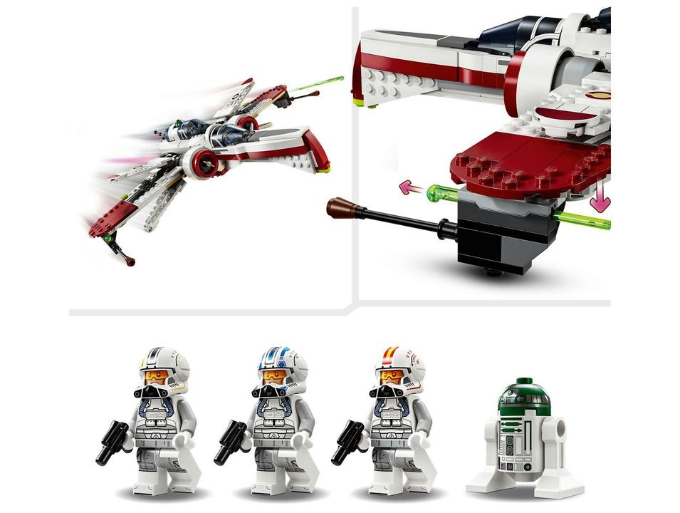 LEGO Caça estelar ARC-170 75402 497 Peças - 4