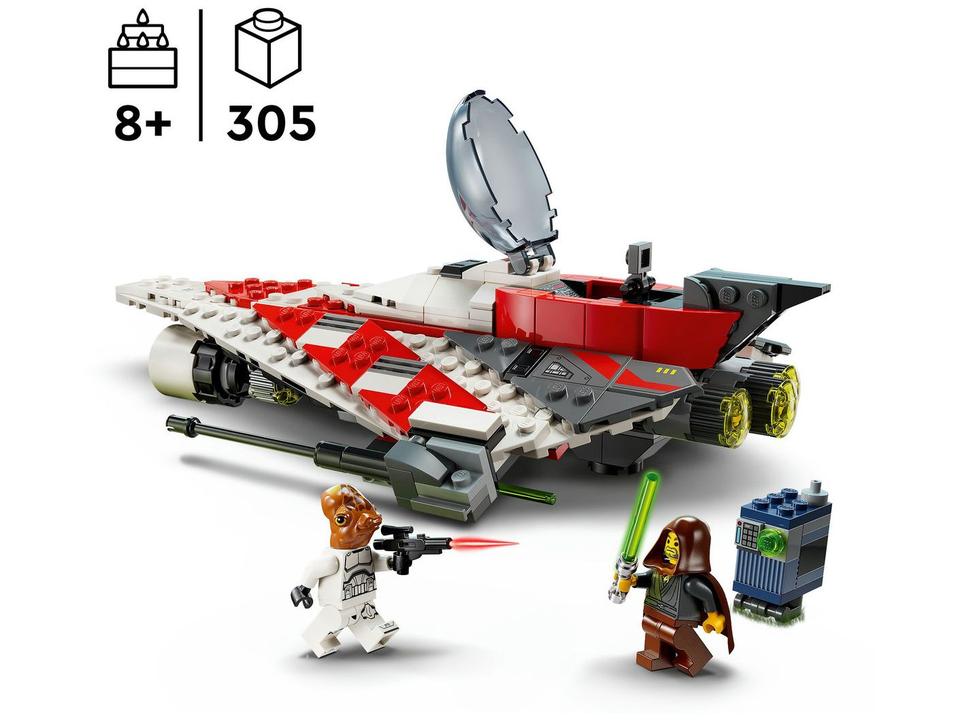 LEGO Caça Estelar de Jedi Bob: Brinquedo de - 6