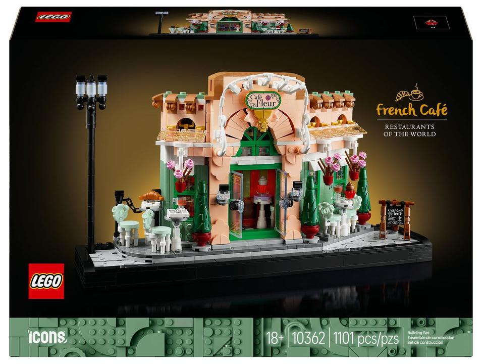 LEGO Café Francês 10362 1101 Peças - 7