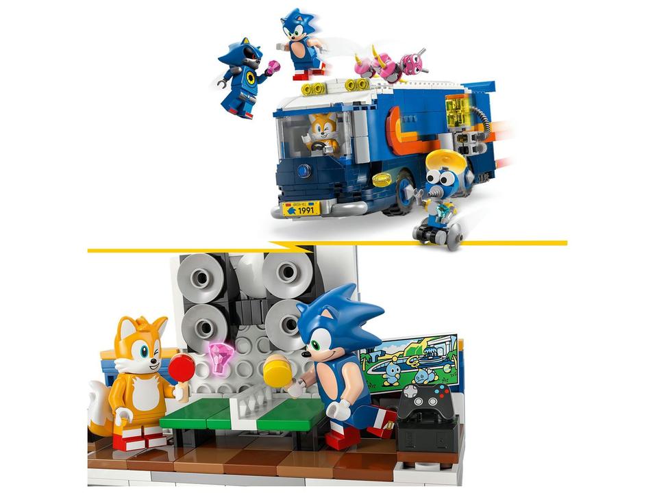 LEGO Caminhão de Comando Team Sonic 77006 - 4