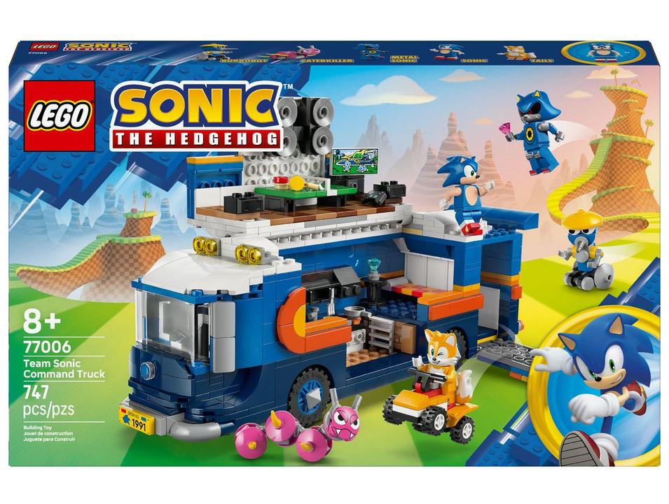 LEGO Caminhão de Comando Team Sonic 77006 - 8