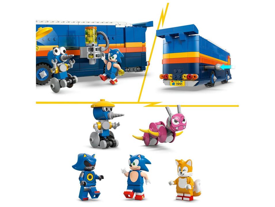 LEGO Caminhão de Comando Team Sonic 77006 - 3