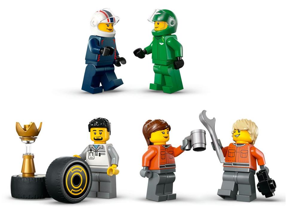 LEGO Caminhão de F1 com Carros de F1 RB20 e AMR24 - 6