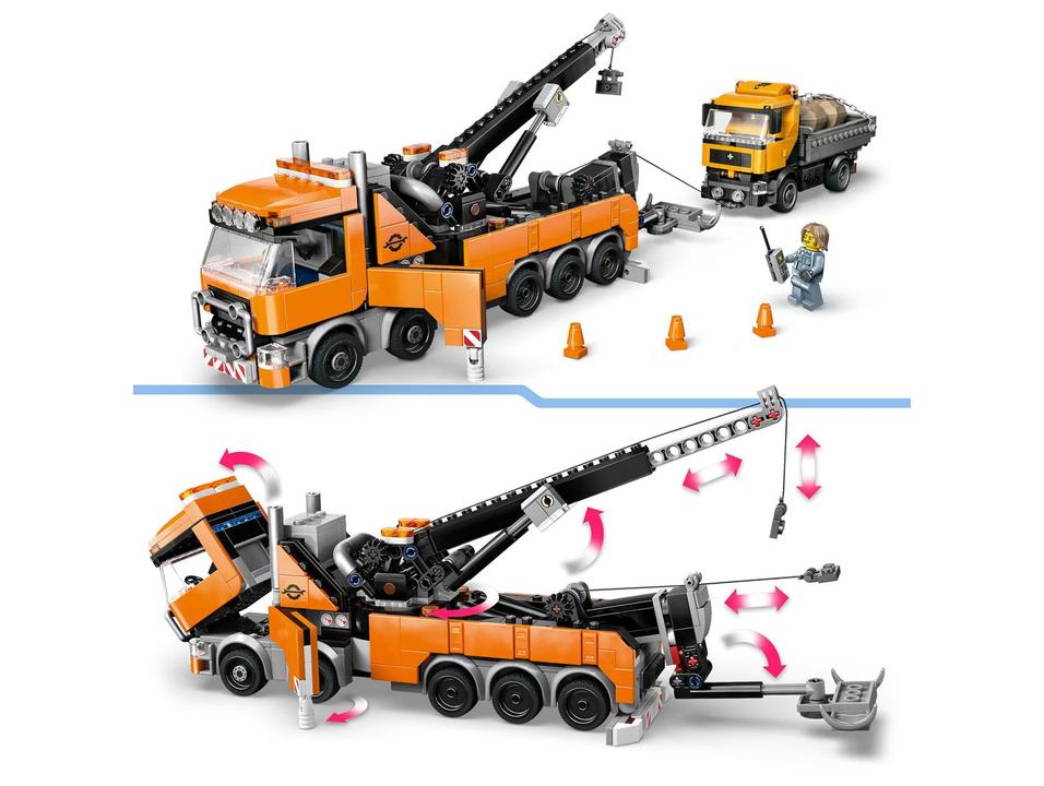 LEGO Caminhão de Reboque Pesado com Guindaste - 3