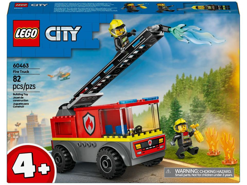LEGO Caminhão dos Bombeiros com Escada de Combate - 8