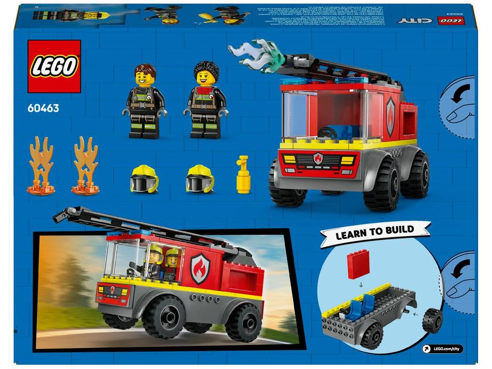 LEGO Caminhão dos Bombeiros com Escada de Combate - 9