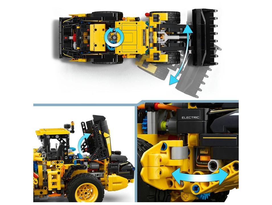 LEGO Carregadeira de Rodas Volvo L120 Electric - 6