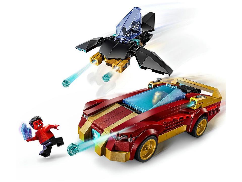 LEGO Carro do Homem de Ferro e Pantera Negra vs. - 5