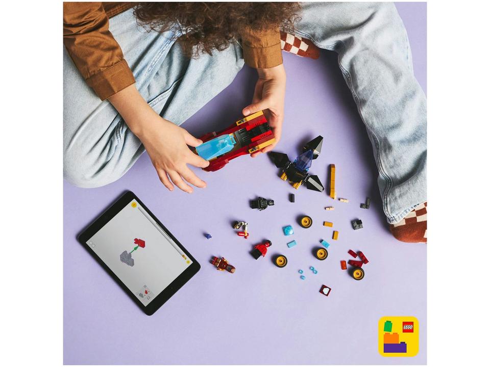 LEGO Carro do Homem de Ferro e Pantera Negra vs. - 1