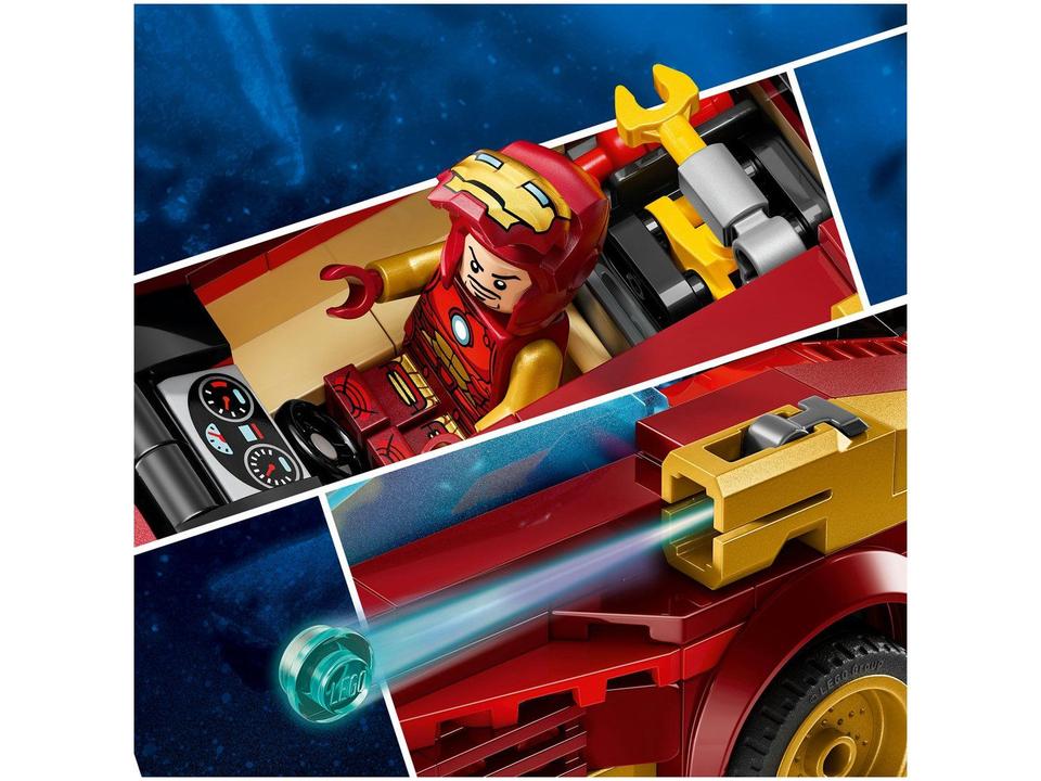 LEGO Carro do Homem de Ferro e Pantera Negra vs. - 3